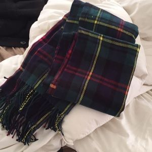 NWT!! plaid scarf, wool